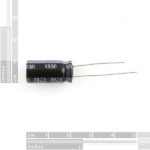 1000UF 25V Aluminium Electrolytic Capacitor - Image 2