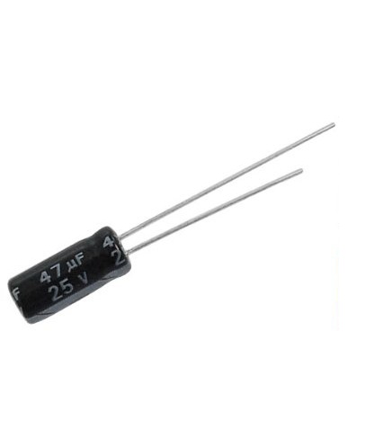 47UF 25V Aluminium Electrolytic Capacitor