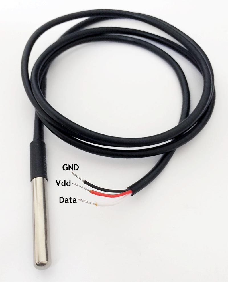 DS18B20 Waterproof Temperature Sensor - Image 4