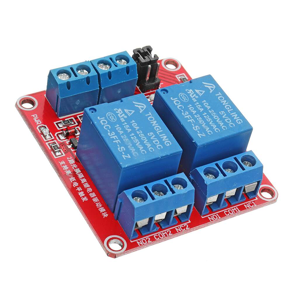 Relay Module 2 Channel 5V (high/low) level trigger - Image 3