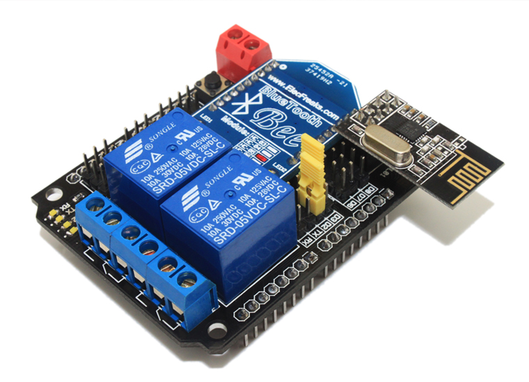 2 channel Relay Shield With XBee/BTBee interface - Image 3