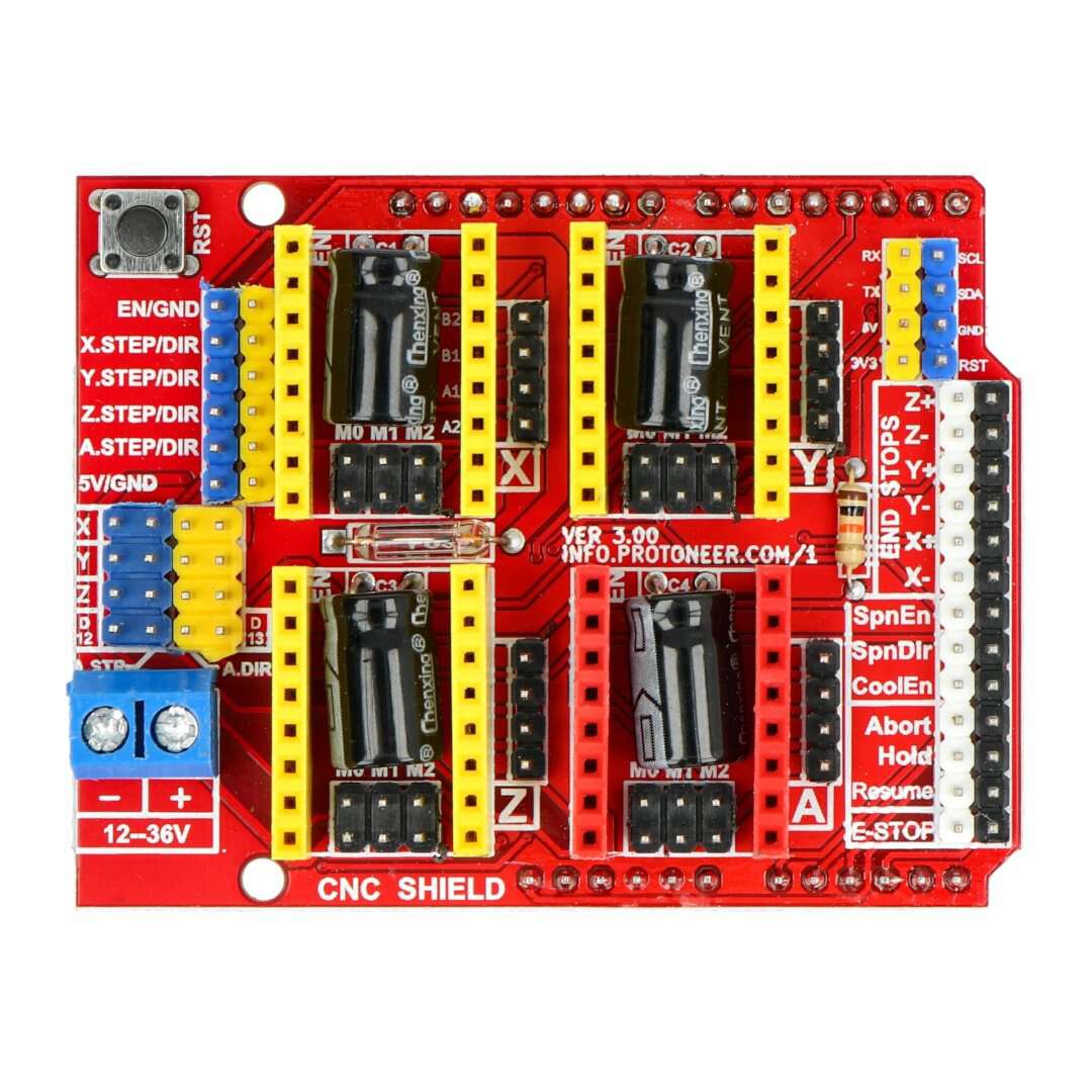 CNC Shield V3 – Arduino Uno A4988/DRV8825 CNC & 3D Printer - Image 6