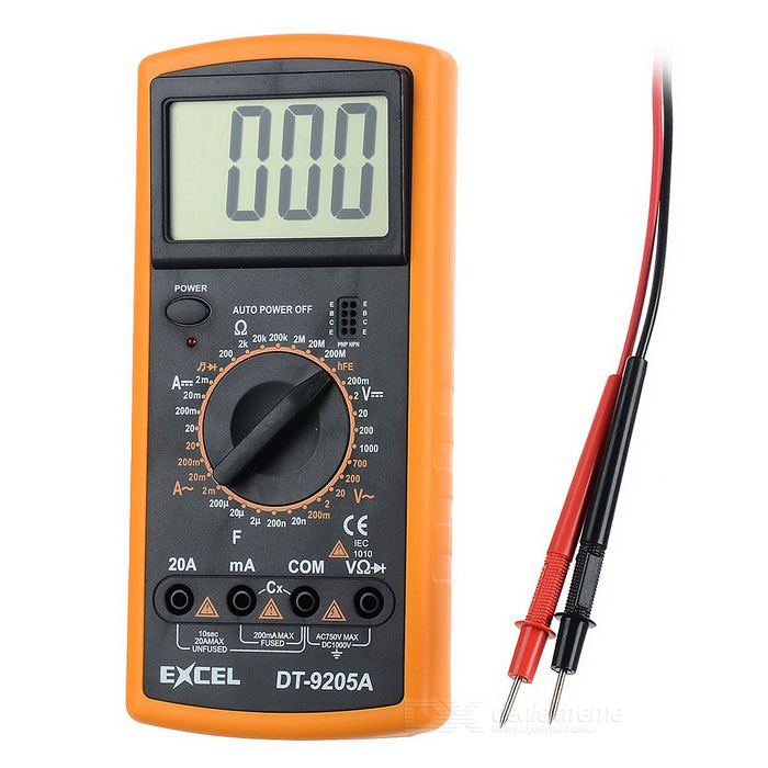 Excel Dt9205A Digital Multimeter