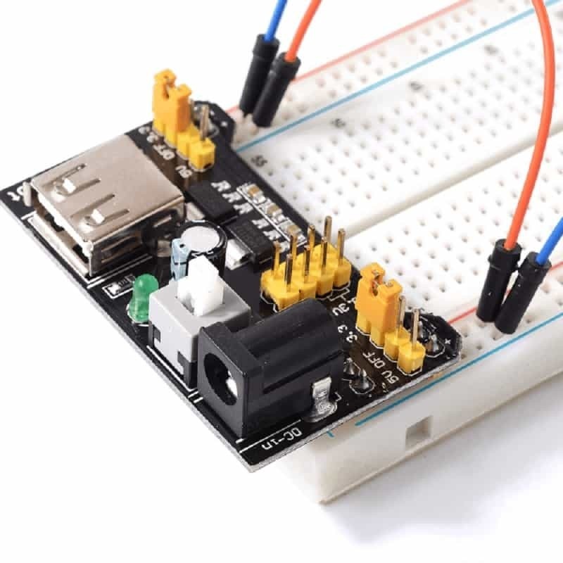 MB102 Breadboard Power Supply Module 3.3V/5V - Image 5