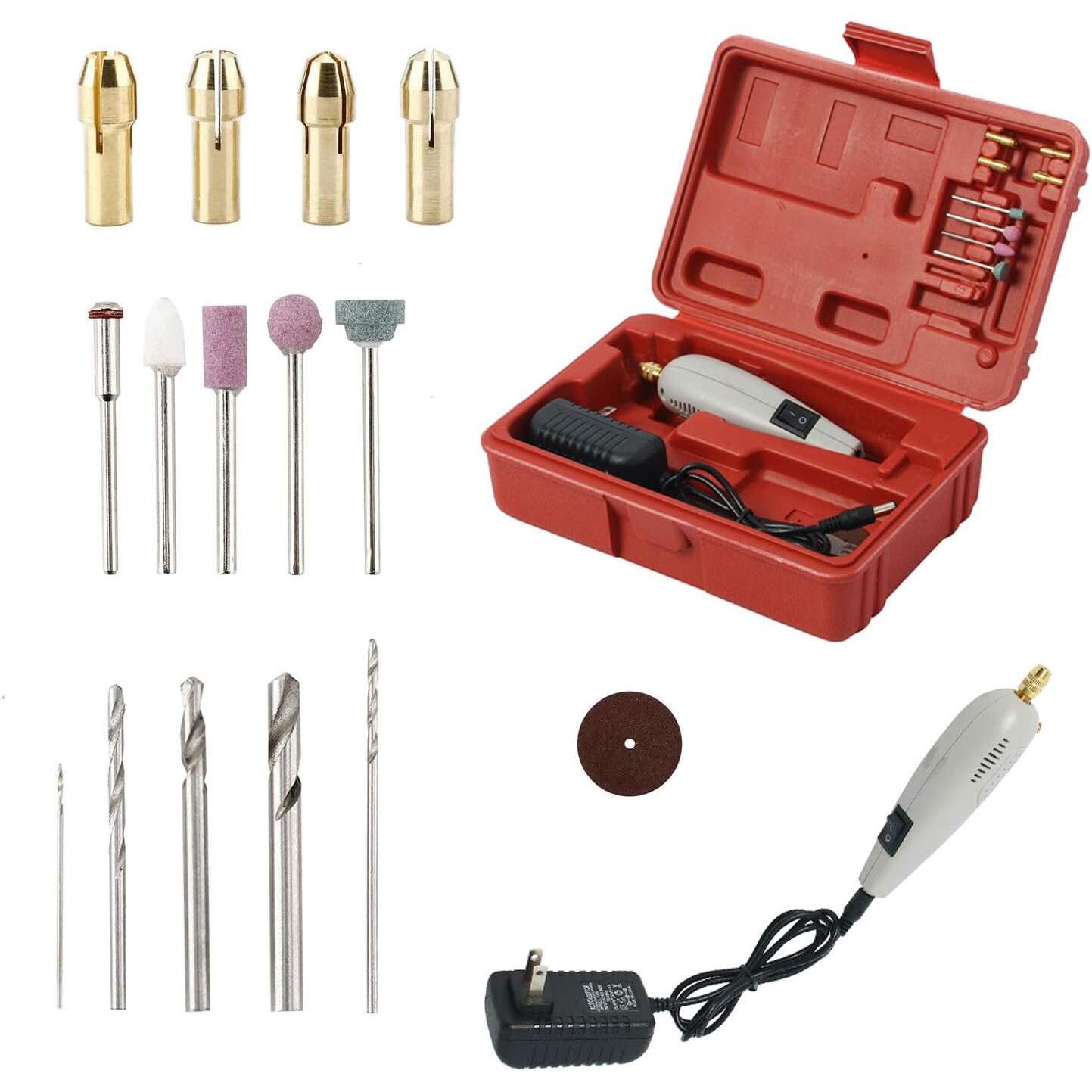WL-500 Mini Electric Drill / Grinding Set - Image 6