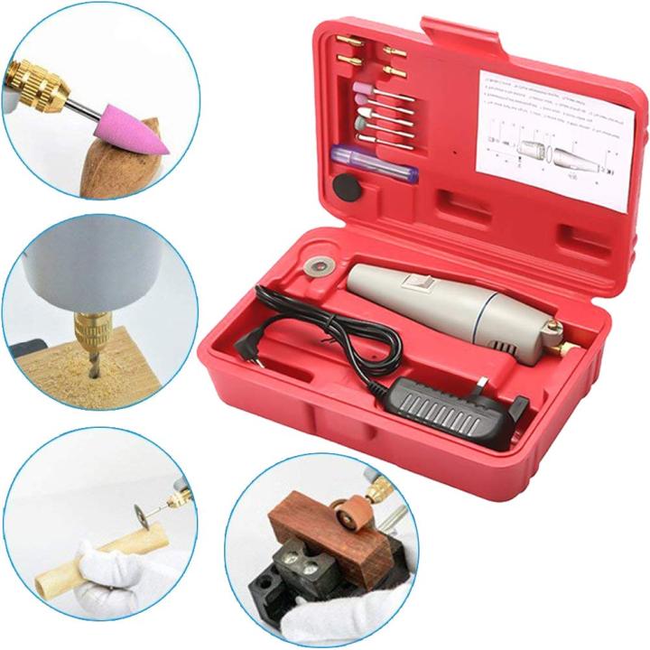 WL-500 Mini Electric Drill / Grinding Set - Image 7