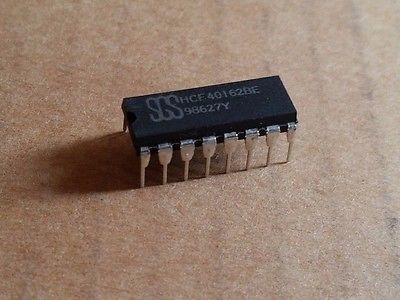 40162 DIP 4-Bit Synchronous Decade Counter With Load, Reset AND Ripple Carry Output