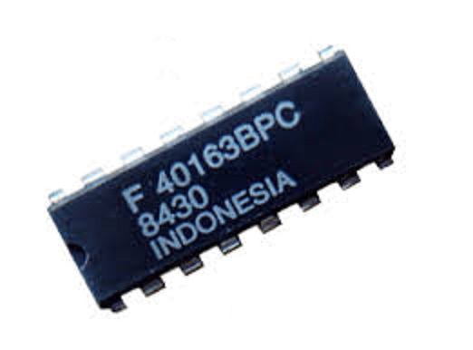 40163 DIP 4-Bit Synchronous Binary Counter With Load, Reset AND Ripple Carry Output