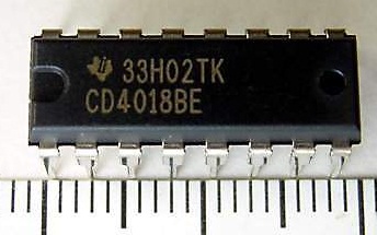 4018 DIP Presettable Divide-By-N Counter