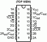 74221 DIP Dual Monostable Multivibrator With Schmitt Trigger Input - Image 2