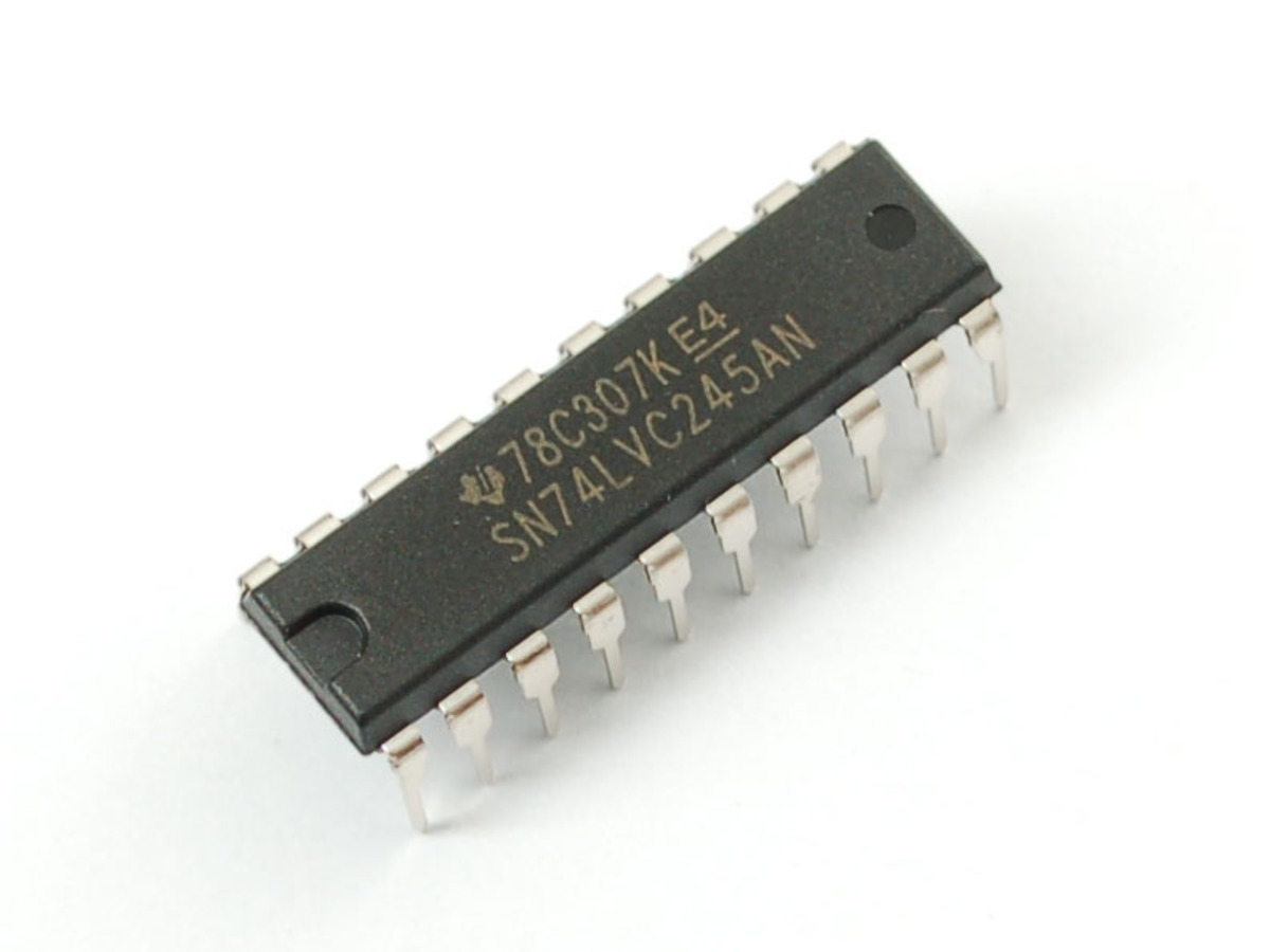 74245 DIP Octal Bus Transceiver With Noninverted Three-State Outputs