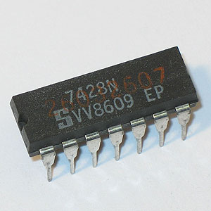 7428 DIP Quad 2-Input NOR Buffer - Image 2