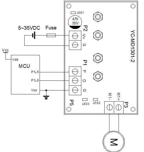 10A Single Channel DC Motor Drive Board 350W - Image 4