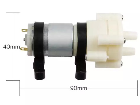 Arduino DC6-12V Mini Aquarium Water Pump R385 – Compact Diaphragm Pump for DIY & Aquariums - Image 8