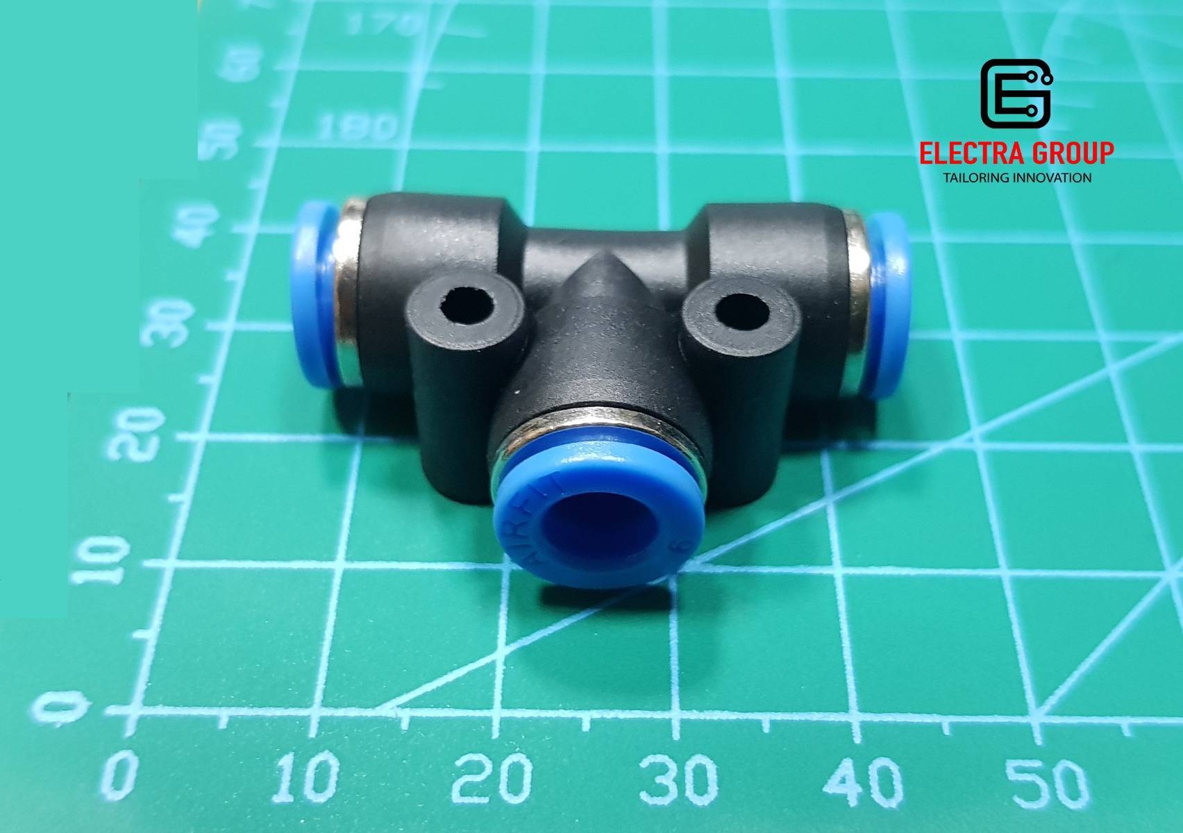 Push in T Shape Connector Fitting 6mm