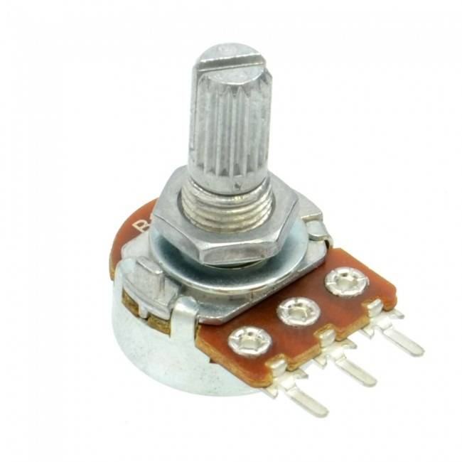Rotary Potentiometer (1 KOhm)