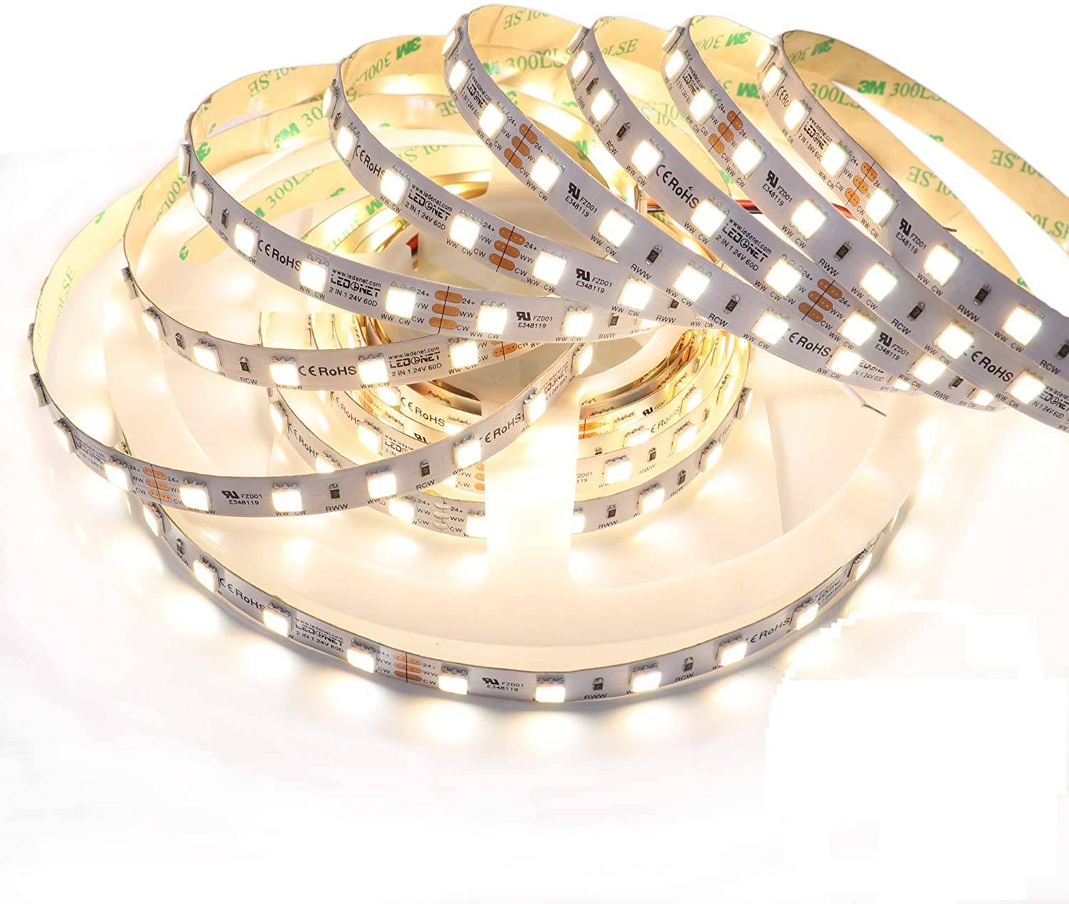 Flexible LED Strip 5M 12V Tunable White