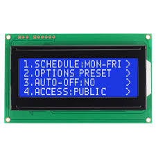 Character LCD 4x20 with large digits and blue backlight - Image 7