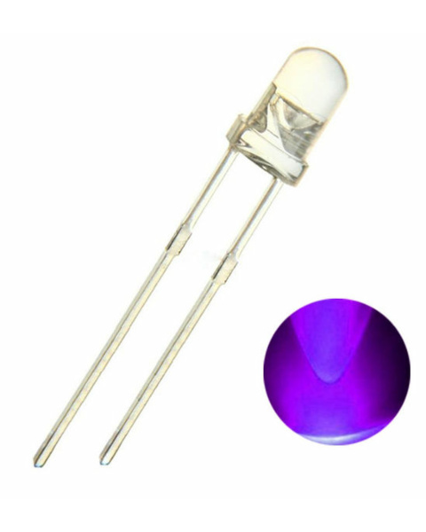 UV LED 395nm (5 mm Size) - Image 3