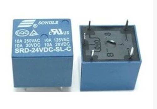 General Purpose Relay SPDT (1 Form C) 24VDC Coil 12A Through Hole 5 Pin - Image 2