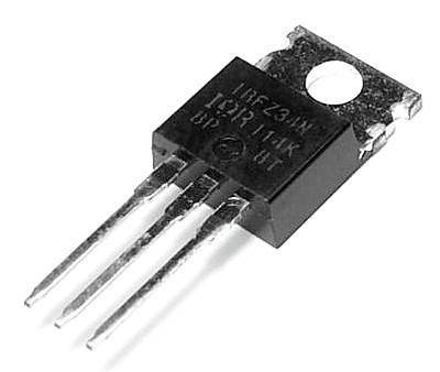 IRFZ34N – N-Channel Power MOSFET (55V / 30A / TO-220)