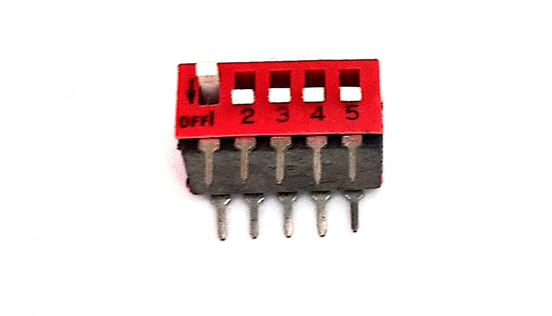 BPA06B DIP SWITCH 5 CHANNEL