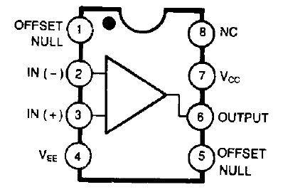 LF351 DIP WIDE BANDWIDTH JFET INPUT OPERATIONAL AMPLIFIER - Image 2