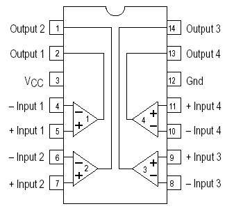 LM339 DIP SINGLE SUPPLY QUAD COMPARATOR - Image 2