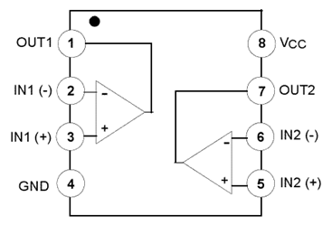 LM358 DIP LOW POWER DUAL OPERATIONAL AMPLIFIER - Image 3