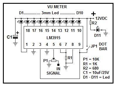 LM3915 – Dot/Bar Display Driver IC with Logarithmic Scale - Image 2
