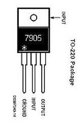 LM7905 – Negative Voltage Regulator IC – Fixed -5V Output - Image 2