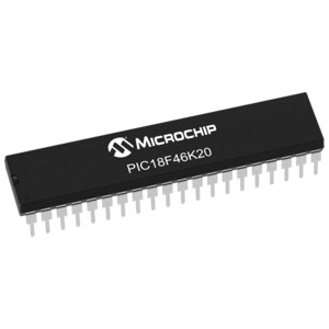 PIC18F46K20 Microcontroller – 40-Pin DIP