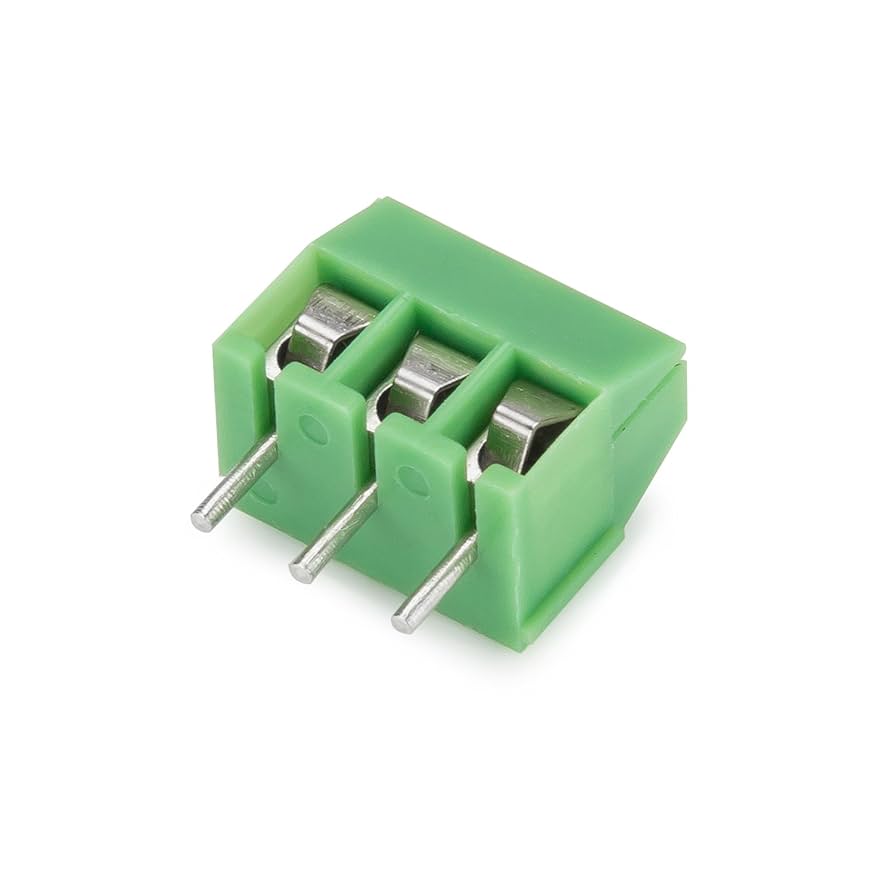 Terminal Block 3 Pins KF126-5.0-3P 8A 300V Green - Image 3