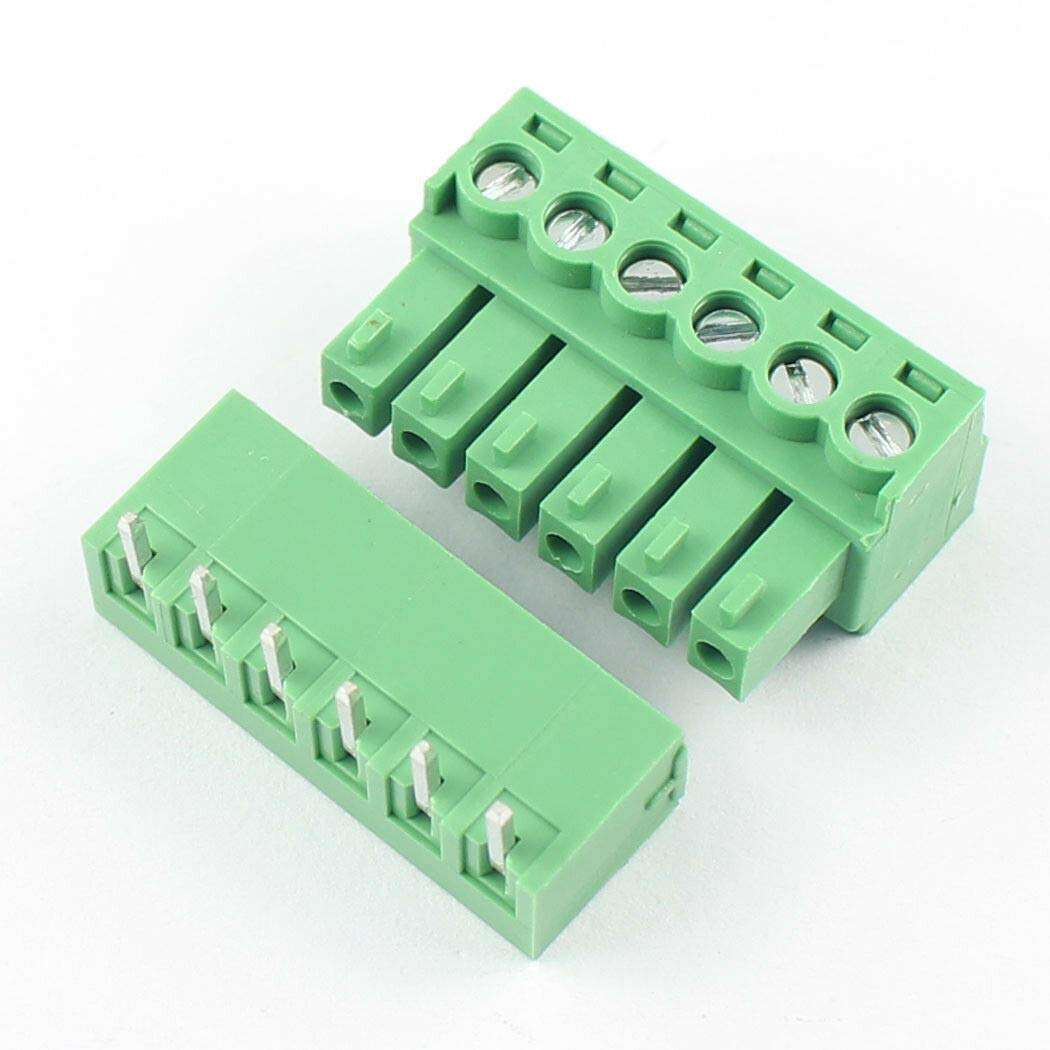 Pluggable Terminal Block 6 Pin Pitch 3.81mm - Image 3
