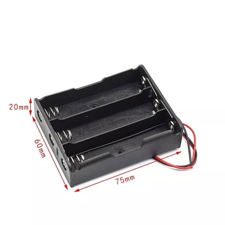 18650 Battery Holder 3-Slot - Image 3