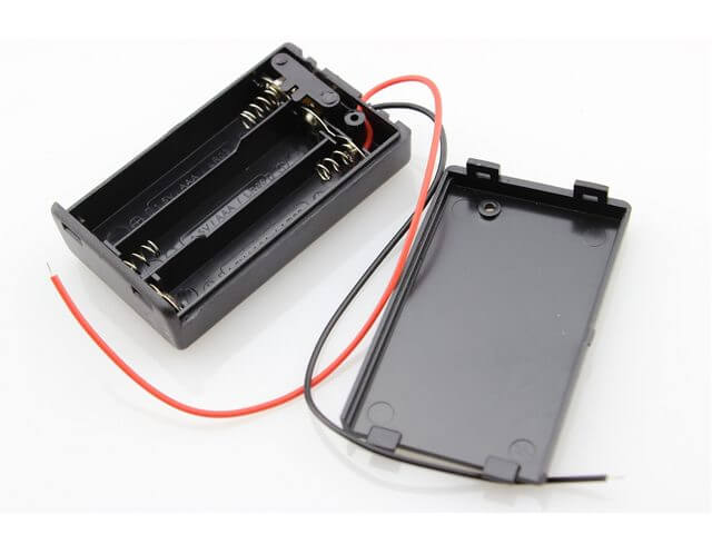 3 x AA Battery Holder + On/Off Switch - Image 3
