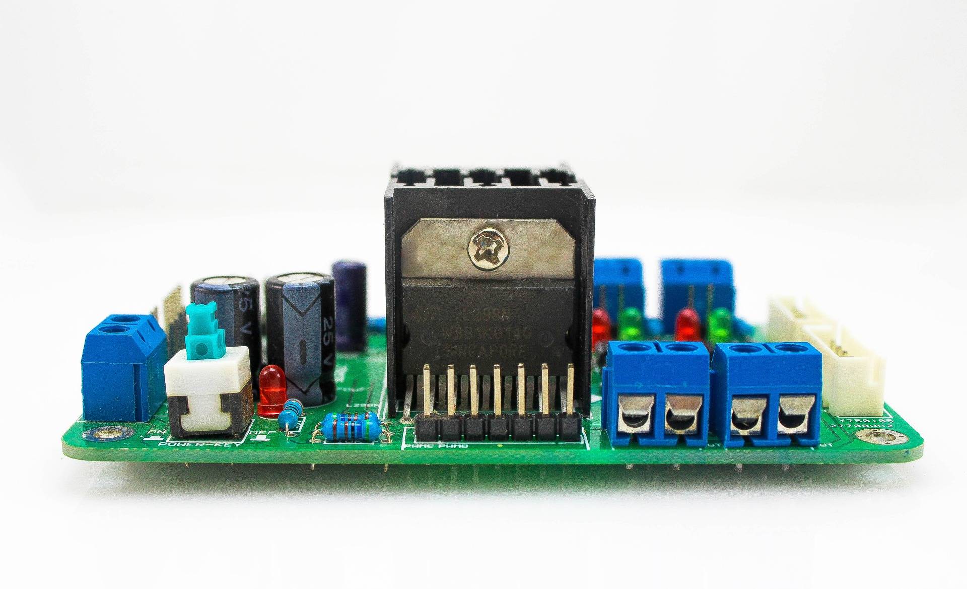 4 Channels Dc Servo Stepper Motor Driver Module For Arduino L298 - Image 2