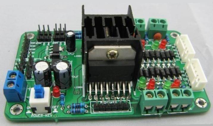 4 Channels Dc Servo Stepper Motor Driver Module For Arduino L298 - Image 4