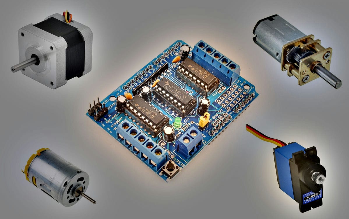 L293D Motor Control Shield Motor Drive Expansion Board FOR Arduino - Image 5