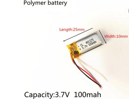 Battery 3.7V 100mAh