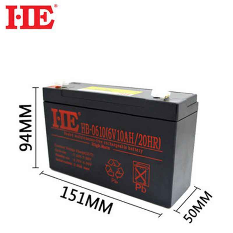 Lead Acid Rechargeable Battery 6V 10Ah - Image 2