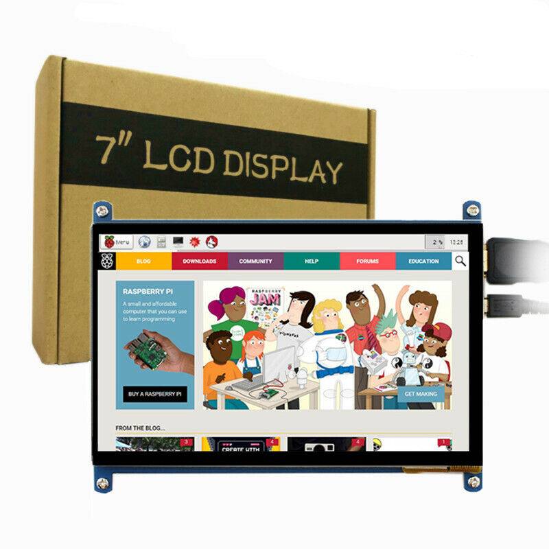 LCD HDMI 7 inch Capacitive Touch Screen 1024×600 resolution - Image 2