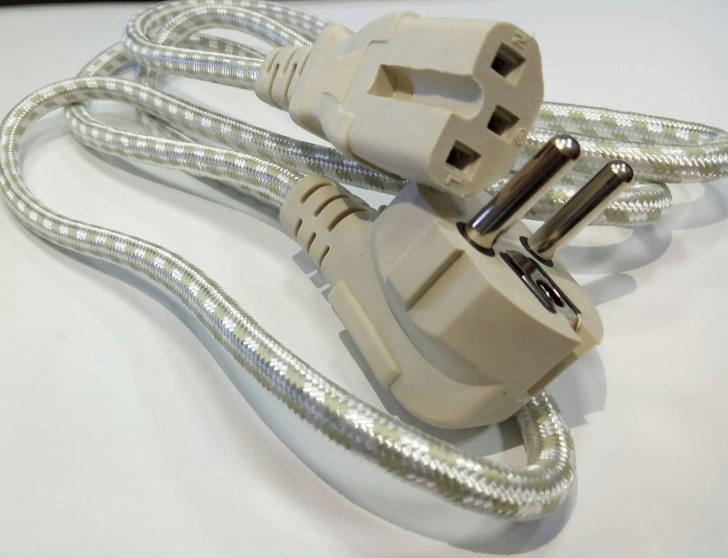 1.5m Plug 3 Pin AC Power Cable Cord - Image 3