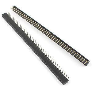 2.54mm 1×40 Pin Header Female Right Angle Single Row Header Strip