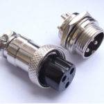 GX16-3 Male Female Chassis Connector 3 Pin - Image 2