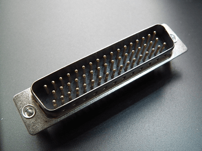 D-Sub Socket 50 Pin Male Straigh 3 Rows