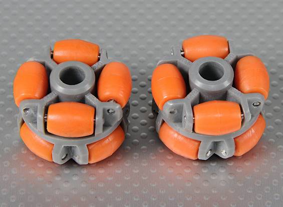 Plastic Omni Wheel 40x28 mm - Image 2