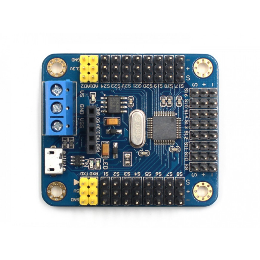Mini Usb 16 Servo motor Controller Board - Image 2