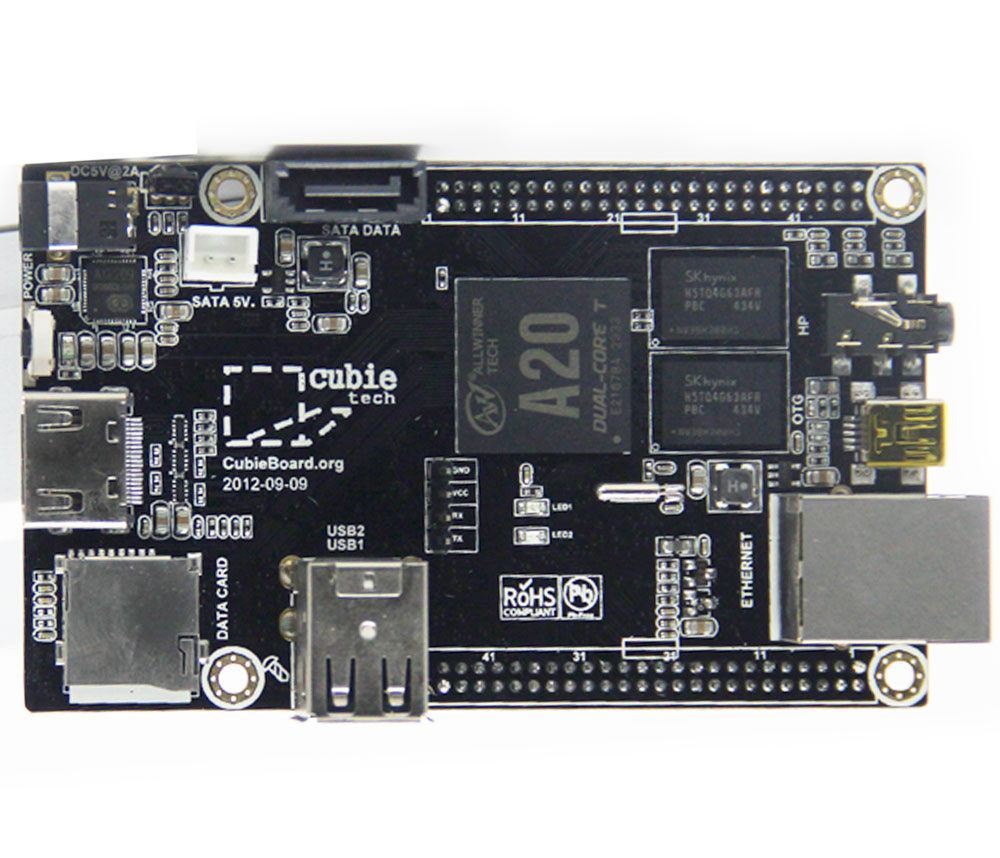 Cubieboard2 A20 Dual Core ARM MiniPC Cortex-A7