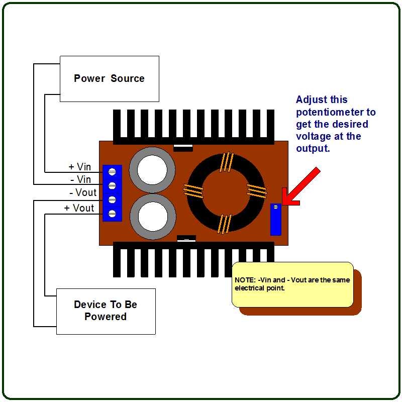 DC-DC Boost Converter Voltage Step Up Module 150W 6A - Image 9